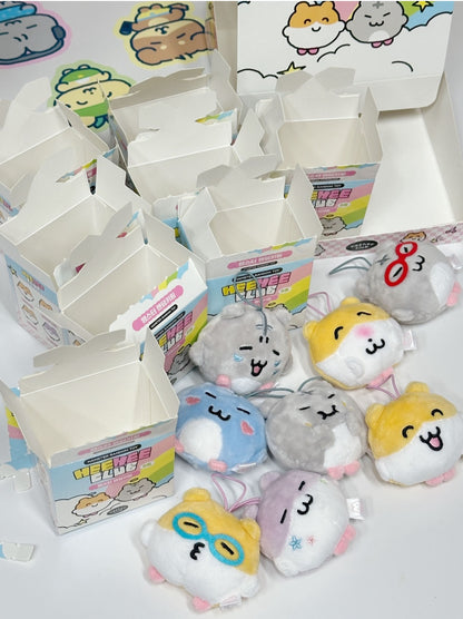 Heeheeclub Hamster Random Keyring (隨機一款)