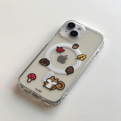 Cuter Winter Squirrel Magsafe Case