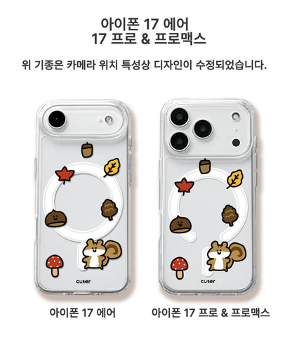 Cuter Winter Squirrel Magsafe Case