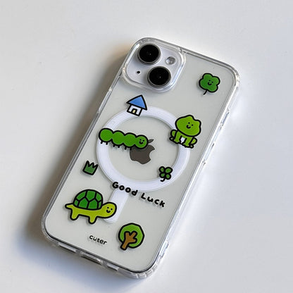 Cuter Green Drawing Magsafe Case