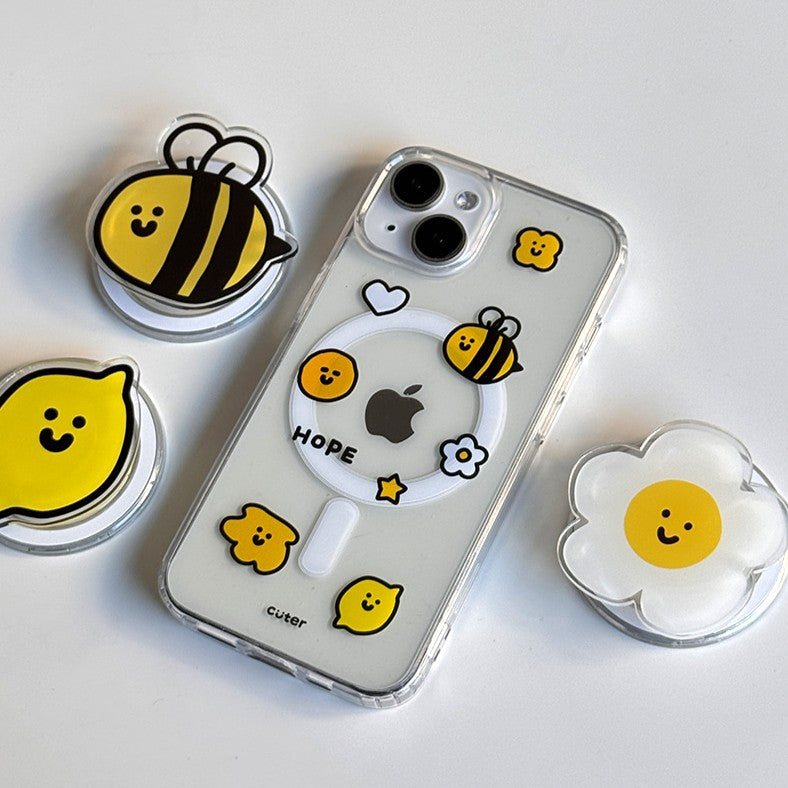 Cuter Yellow Drawing Magsafe Case