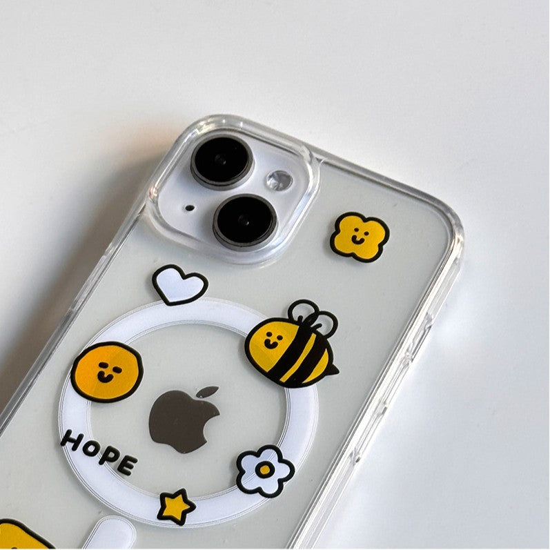 Cuter Yellow Drawing Magsafe Case