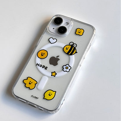 Cuter Yellow Drawing Magsafe Case