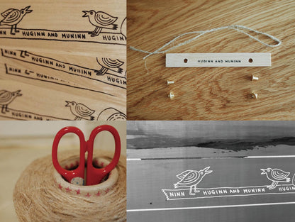 Huginn and Muninn My Favourite 2026 Wall Calendar+Wood Bar (2 size)