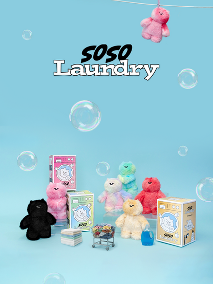 -__-SOSO Laundry Doll Keyring (6色)