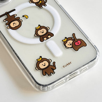 Cuter Monkey Magsafe Case