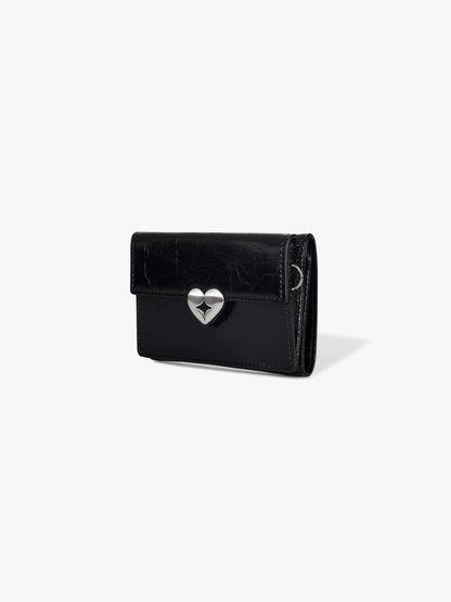 Fennec  Hearty Triple Wallet - Black
