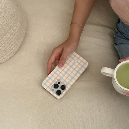【現貨95折】Mademoment Crayon Check (Yellow) Case (Magsafe Hard) #iphone 17
