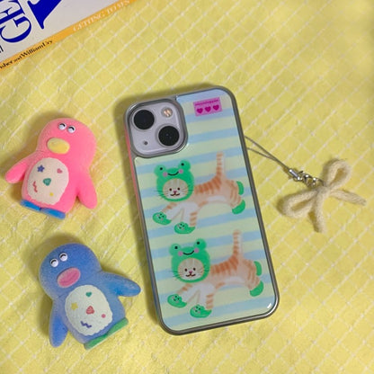 Eppah Frog Cat Case (Silver bumper)