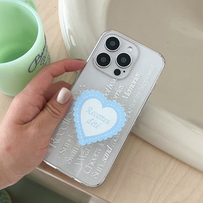 Summer Recipe Phone Case (Clear/Tank Clear/Clear card storage) (2色)