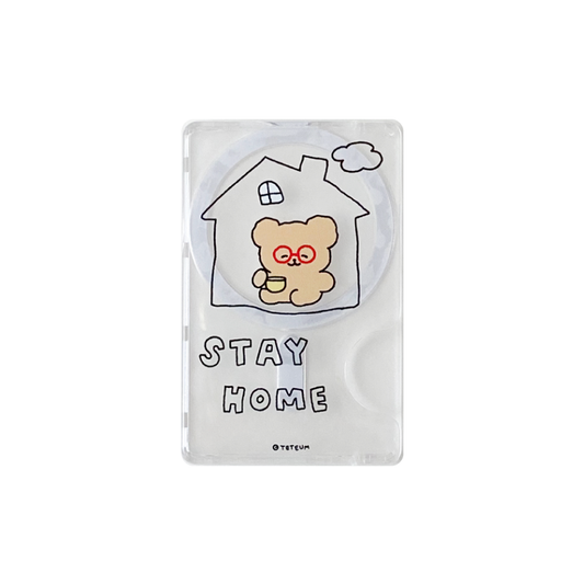 Teteum Stay Home Magsafe Card Slot