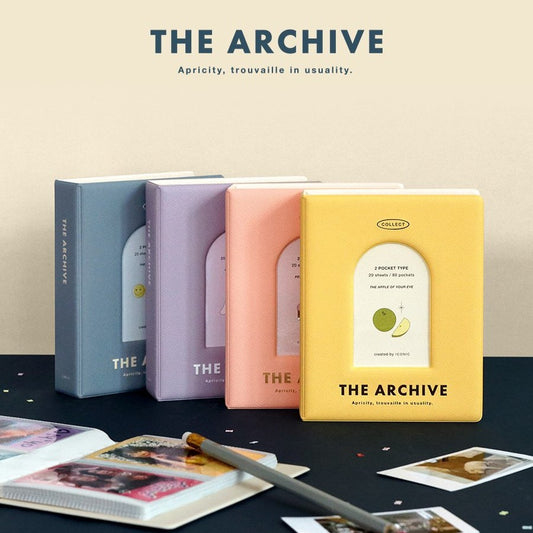 Icoinc The Archive 2格 Collect Book 卡簿 (4色)