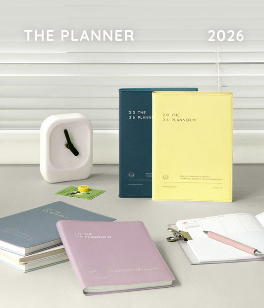 【新上架優惠】Iconic 2026 The Planner M (Weekly Diary) (4色)