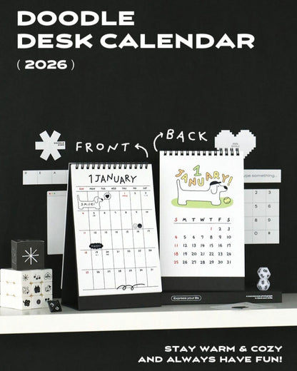 【新上架優惠】Iconic 2026 Doodle Calendar
