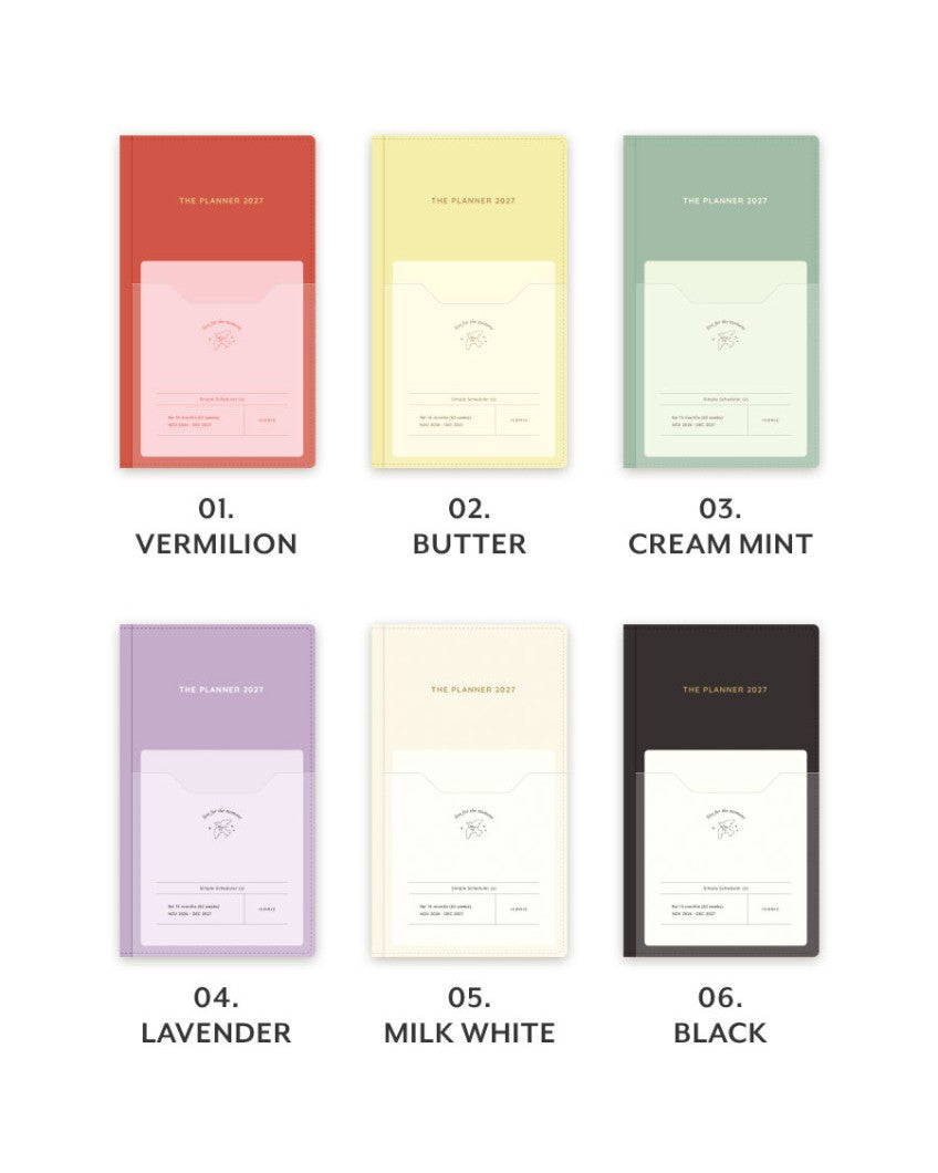 Iconic 2027 The Planner S Weekly Diary (4色)