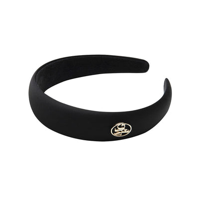 MARITHÉ FRANÇOIS GIRBAUD CIRCLE LOGO SATIN HAIRBAND 3 COLORS