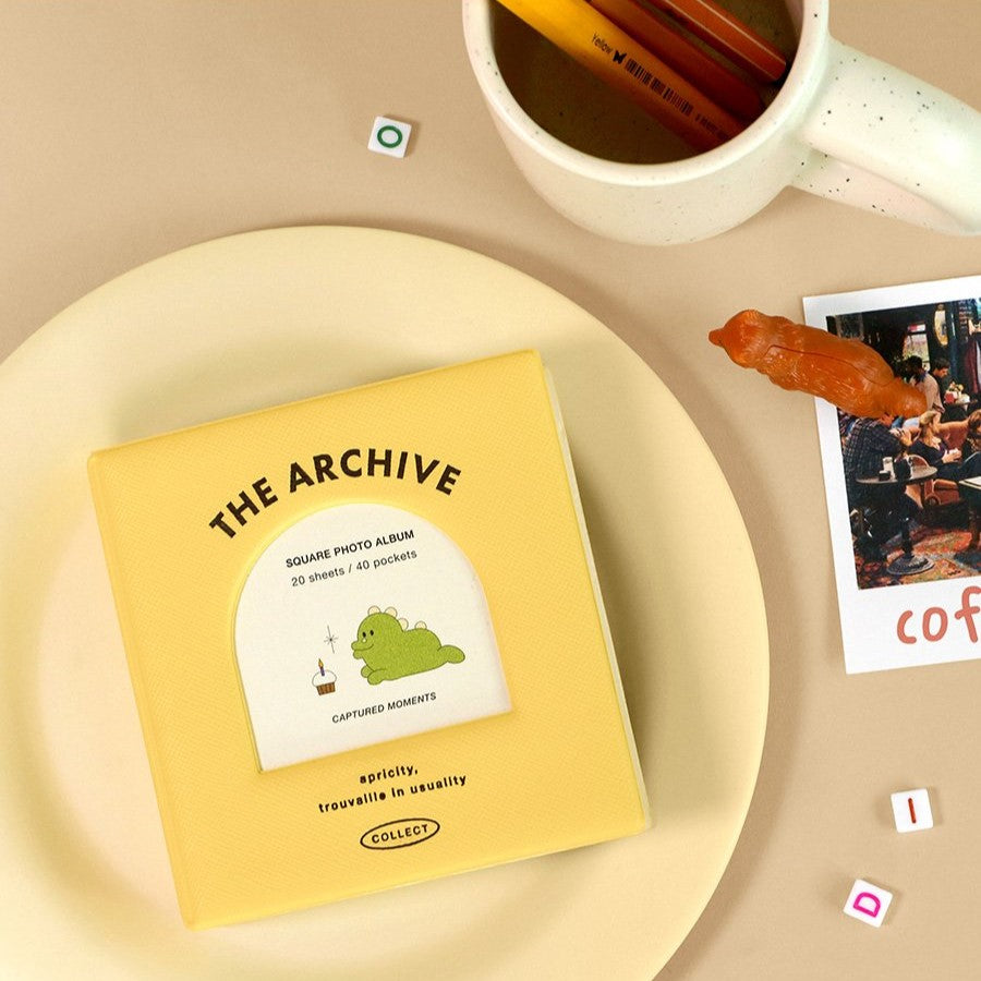 Icoinc The Archive Polaroid Square Album (4色)