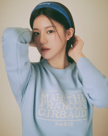 MARITHÉ FRANÇOIS GIRBAUD CLASSIC LOGO KNIT PULLOVER 2色