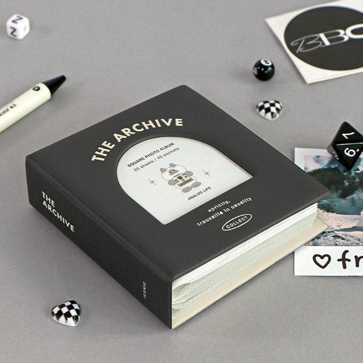 Icoinc The Archive Polaroid Square Album (4色)