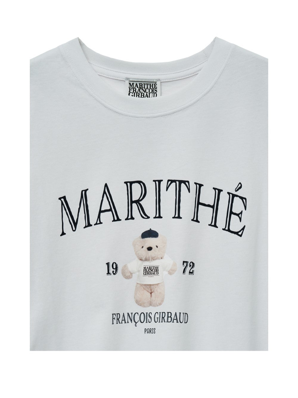 MARI GRAPHIC OVERSIZED TEE WHITE