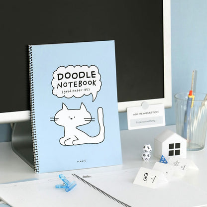 Iconic Doodle Grid Notebook (05-08)