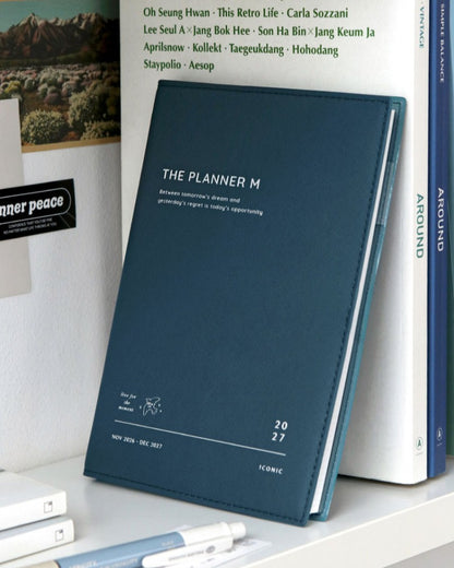 Iconic 2027 The Planner M Weekly Diary (4色)