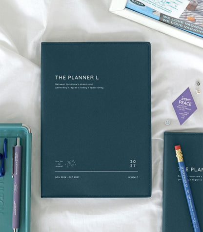 Iconic 2027 The Planner L Monthly Diary (4色)