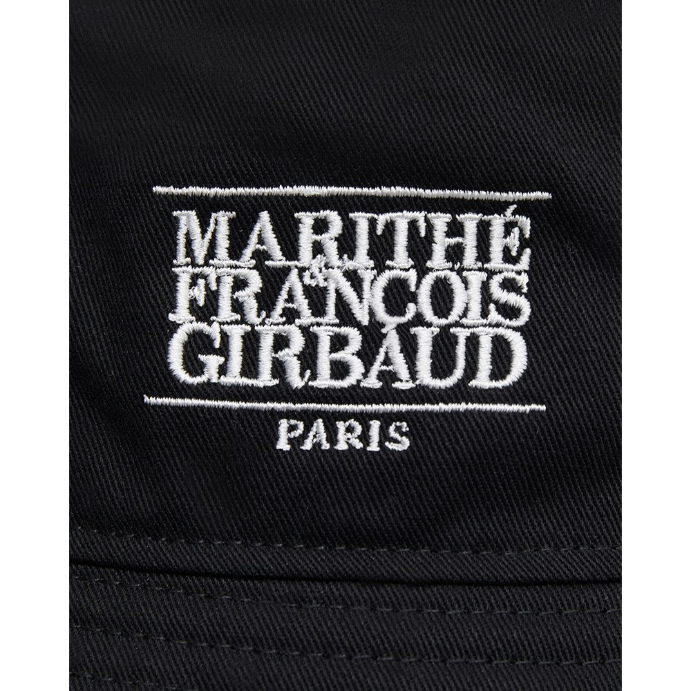 MARITHÉ FRANÇOIS GIRBAUD CLASSIC LOGO BUCKET HAT BLACK