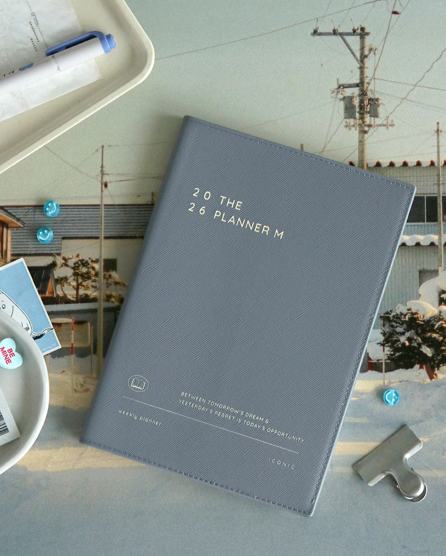 【新上架優惠】Iconic 2026 The Planner M (Weekly Diary) (4色)