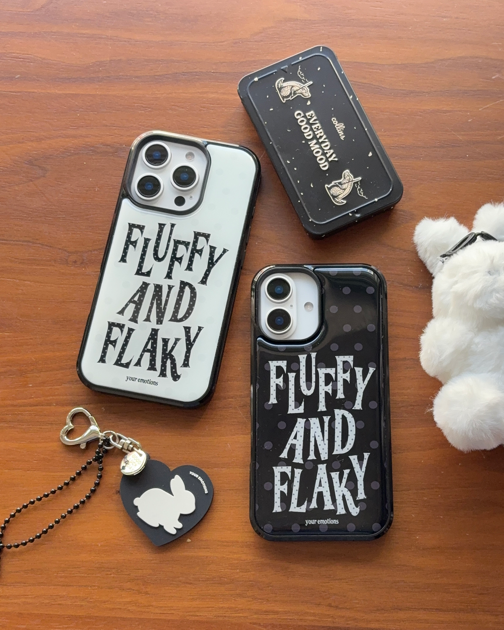 Your Emotions Fluffy and Flaky Epoxy Case (2色)