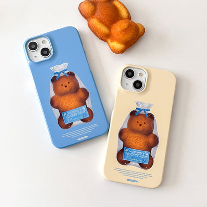 Gummy Financier Phone Case (Hard/Card Storage) (2色)