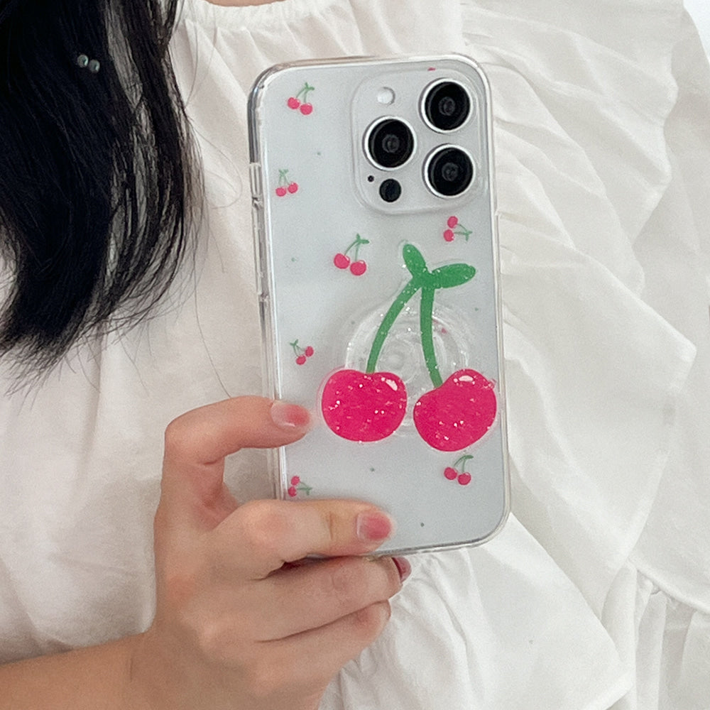 Mini Fruit Pattern Phone Case (Clear/Tank Clear/Clear card storage) (4款)