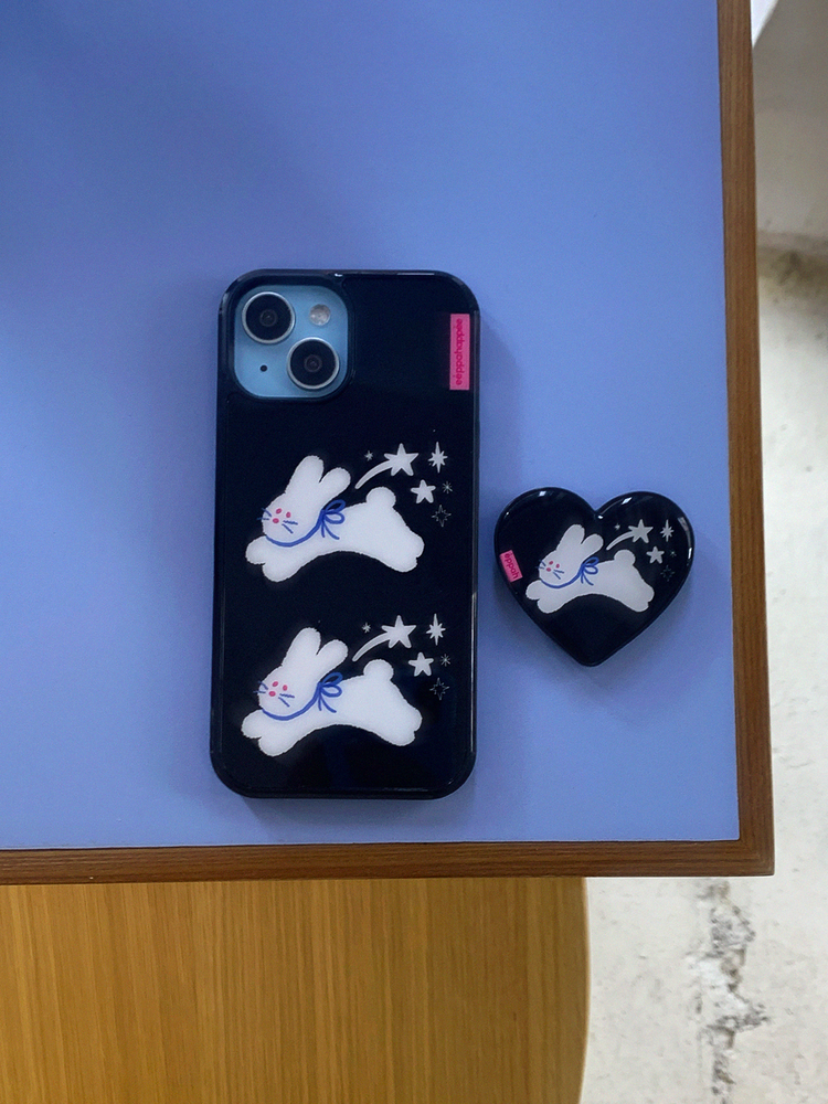Eppah Bunnies From The Star Case (Epoxy bumper/Glass/Magsafe)