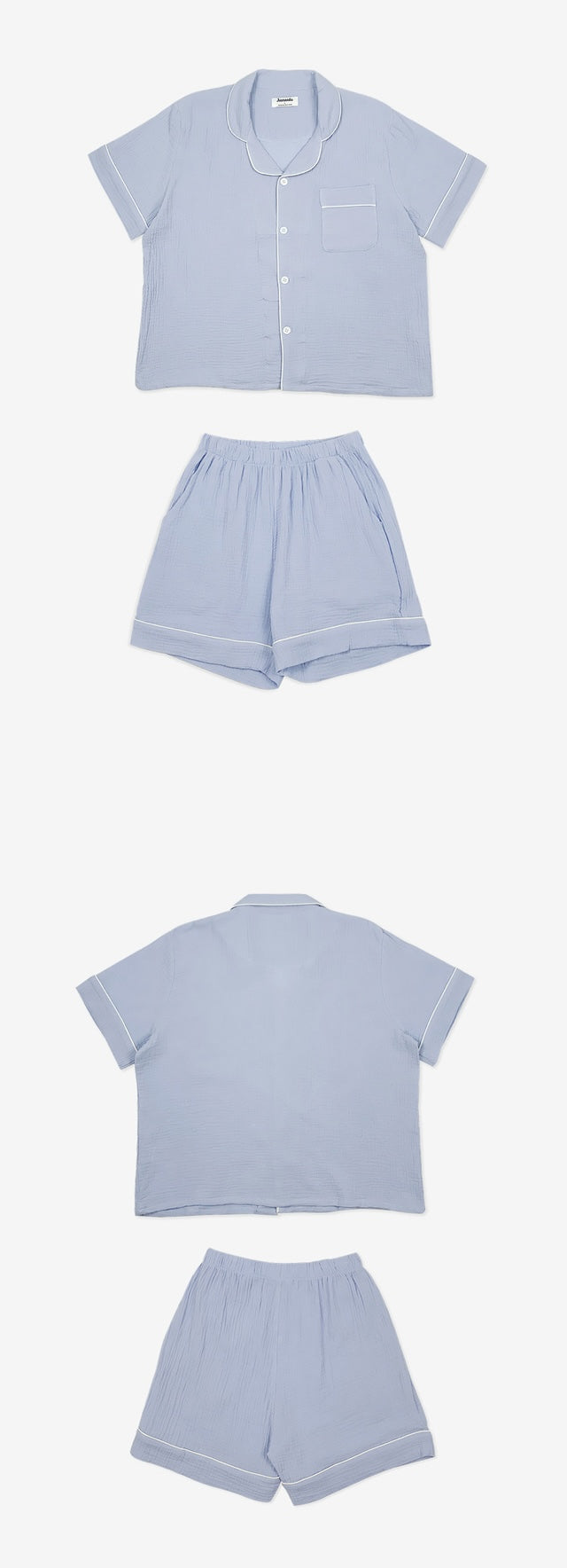 【買2套減$20✨】Juuneedu 7 Days Cotton Short Sleeves Pajamas (7色) 短袖睡衣