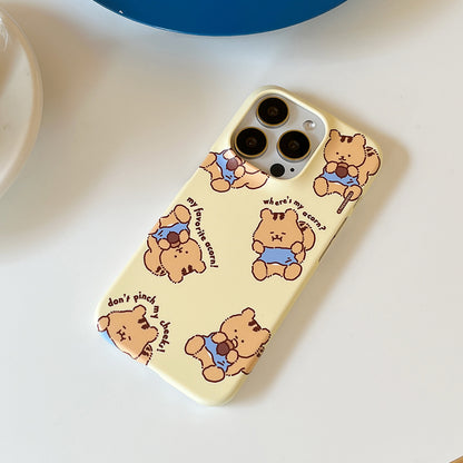 Pattern Favorite Acorn Phone Case (Hard/Card Storage)