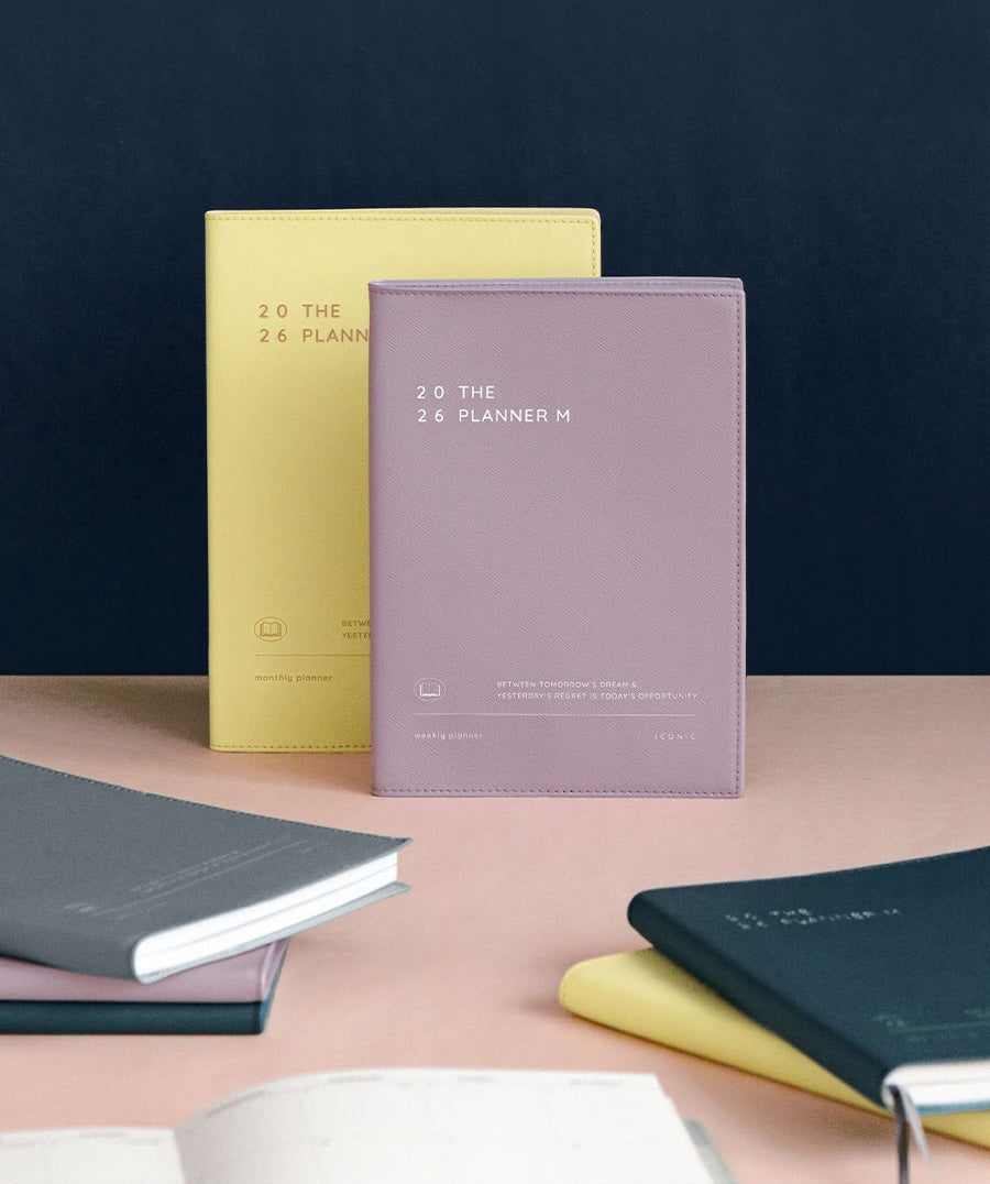 【新上架優惠】Iconic 2026 The Planner M (Weekly Diary) (4色)