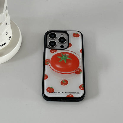 【Set】Mini Tomato Pattern (Epoxy Bumper) +  Acrylic Tok