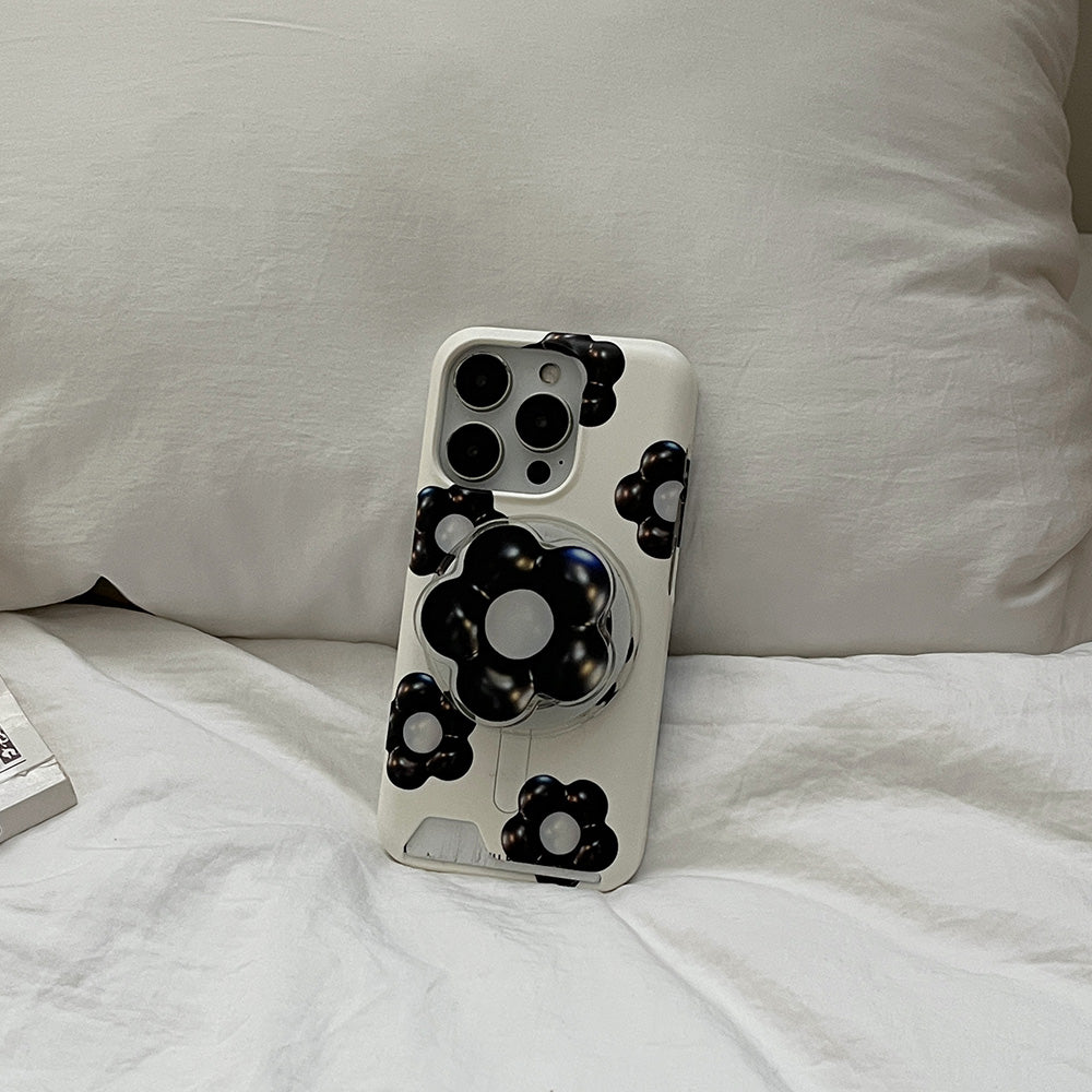 【Set】Jelly Flower Pattern (Magsafe Card Storage) + Magsafe Tok