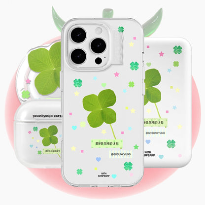 【SET】LUCKY-CLEAR (Wave Label Clear Case)+Acc (Tok/magsafe acc/airpods case)