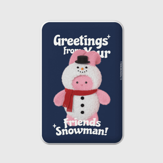 Theninemall Greetings Windy Snowman (Magsafe battery)