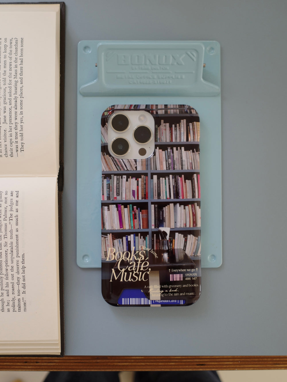 Olivet Books, Cafe, Music Case (Card/ Epoxy)