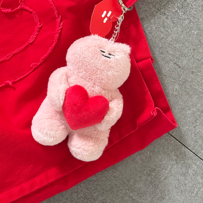 -__-SOSO Heart Doll Keyring (2色)