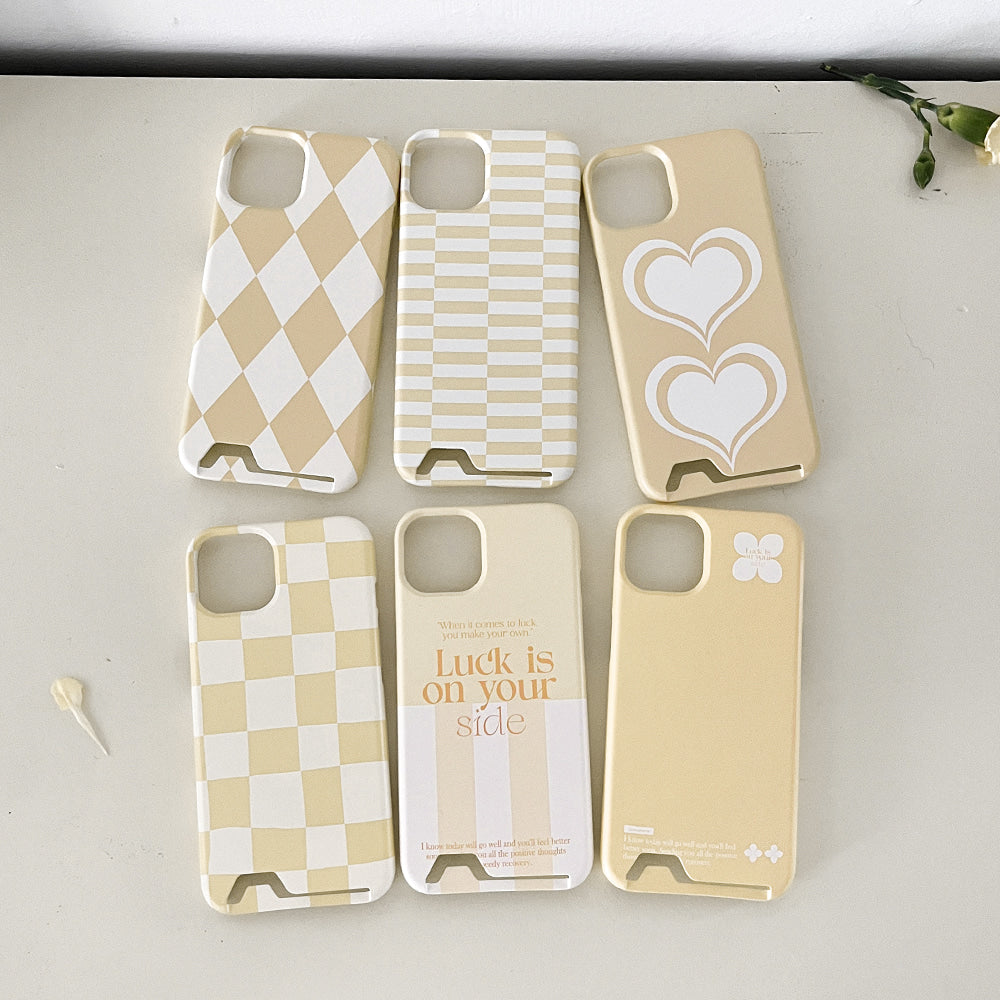 Coloring Yellow Phone Case (Hard/Card Storage) (6款)