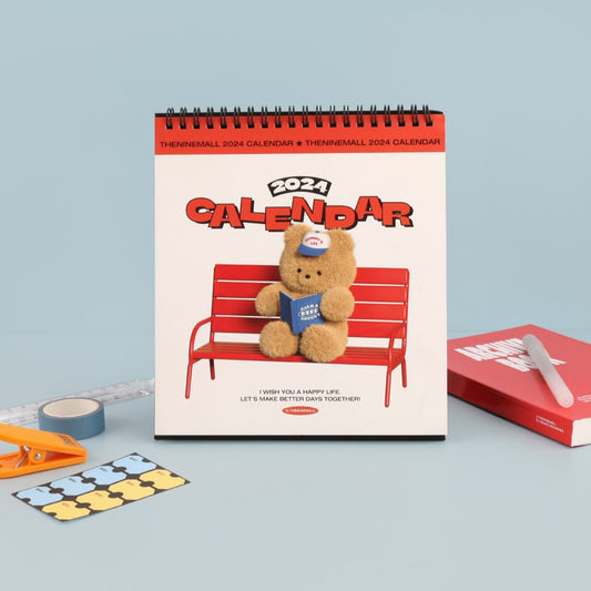 Theninemall 2024 Desk Calendar