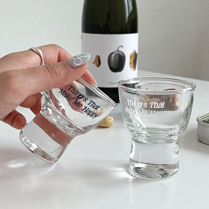 Mademoment Happy List Soju Glass Set 燒酒杯 (2P)