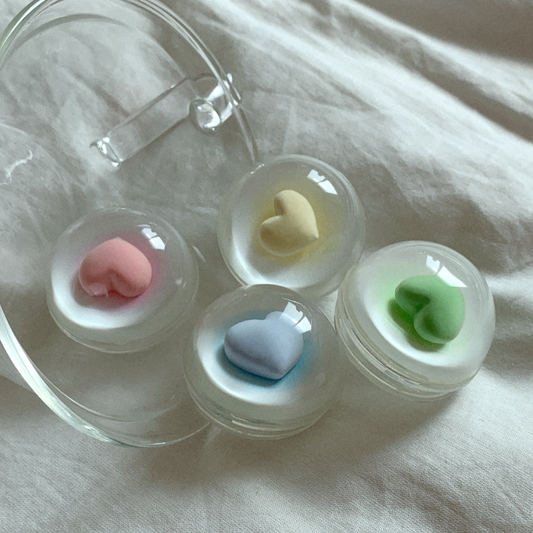 【9折加購】Mademoment Gradient Heart Resin Tok (4色)