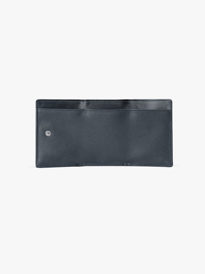 Fennec Triangle Triple Wallet - Leopard Navy