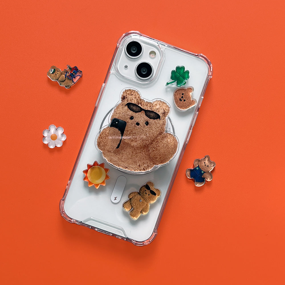 Theninemall Gummy DIY Acrylic Sticker Set (9P) – mydeermoon ☽ 韓國代購