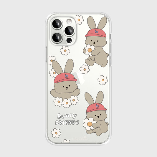 559 Friends Bunny B Phone Case (Clear 透明殼)