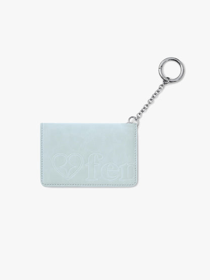 Fennec Soft Card Keyring - Leopard Mint